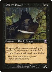 Dauthi Slayer - Timeshifted - Magic: The Gathering card