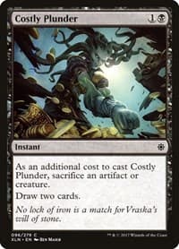 Costly Plunder - Ixalan - Magic: The Gathering card