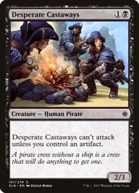 Desperate Castaways - Ixalan - Magic: The Gathering card