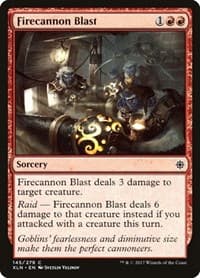 Firecannon Blast - Ixalan - Magic: The Gathering card