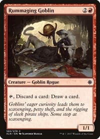 Rummaging Goblin - Ixalan - Magic: The Gathering card