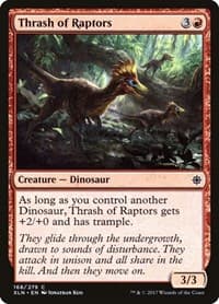 Thrash of Raptors - Ixalan - Magic: The Gathering card