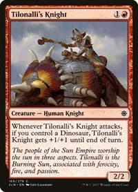 Tilonalli's Knight - Ixalan - Magic: The Gathering card