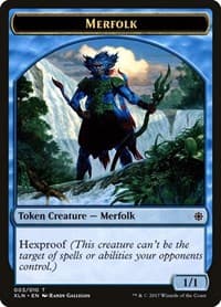 Merfolk Token - Ixalan - Magic: The Gathering card