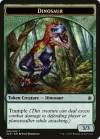 Dinosaur Token - Ixalan - Magic: The Gathering card