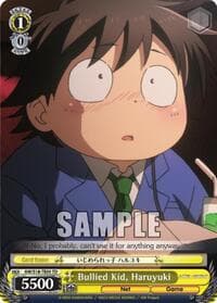 Bullied Kid, Haruyuki - Accel World - Weiss Schwarz card