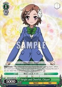 Bright and Cheerful, Chiyuri - Accel World - Weiss Schwarz card