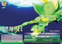 Citron Call (TD) - Accel World - Weiss Schwarz card