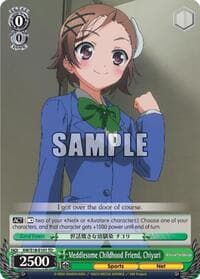 Meddlesome Childhood Friend, Chiyuri - Accel World - Weiss Schwarz card