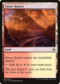 Stone Quarry - Ixalan - Magic: The Gathering card