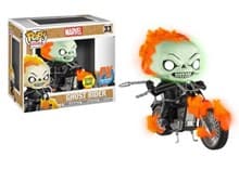 Ghost Rider (Glow in the Dark) (Previews Exclusive) - Pop! Vinyl - Funko card
