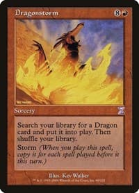 Dragonstorm - Timeshifted - Magic: The Gathering card