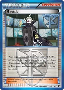 Ghetsis - 101/116 (BW Plasma Freeze) - Deck Exclusives - Pokemon card