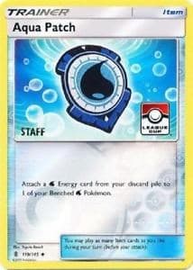 Aqua Patch - 119/145 (League Cup) [Staff] - League & Championship Cards - Pokemon card