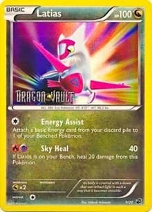 Latias - 9/20 (Dragon Vault) - Blister Exclusives - Pokemon card