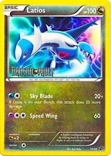Latios - 10/20 (Dragon Vault) - Blister Exclusives - Pokemon card
