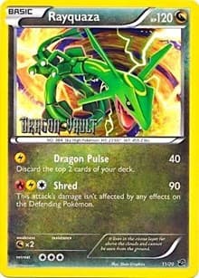 Rayquaza - 11/20 (Dragon Vault) - Blister Exclusives - Pokemon card