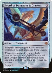 Sword of Dungeons & Dragons - Media Promos - Magic: The Gathering card