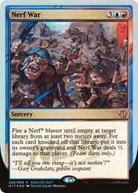 Nerf War - Media Promos - Magic: The Gathering card