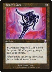 Feldon's Cane - Timeshifted - Magic: The Gathering card