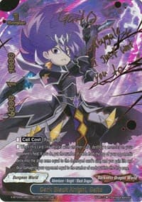 Dark Black Knight, Gaito (Secret) - LVL Up! Heroes & Adventurers! - Future Card BuddyFight card