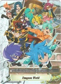 Dungeon World (SP) - LVL Up! Heroes & Adventurers! - Future Card BuddyFight card