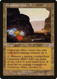 Gemstone Mine - Timeshifted - Magic: The Gathering card