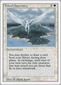 Island Sanctuary - Revised Edition - Magic: The Gathering card