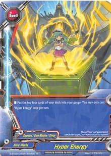 Hyper Energy - LVL Up! Heroes & Adventurers! - Future Card BuddyFight card