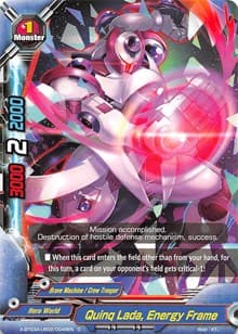 Quinq Lada, Energy Frame - LVL Up! Heroes & Adventurers! - Future Card BuddyFight card