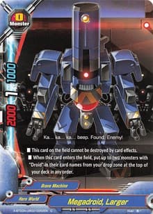 Megadroid, Larger - LVL Up! Heroes & Adventurers! - Future Card BuddyFight card