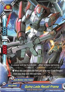 Quinq Lada Recall Frame - LVL Up! Heroes & Adventurers! - Future Card BuddyFight card