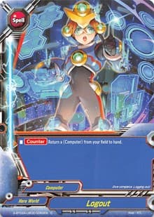 Logout - LVL Up! Heroes & Adventurers! - Future Card BuddyFight card