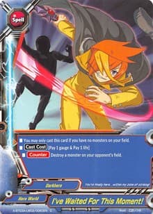 I've Waited For This Moment! - LVL Up! Heroes & Adventurers! - Future Card BuddyFight card