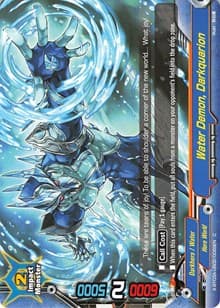 Water Demon, Darkquarion - LVL Up! Heroes & Adventurers! - Future Card BuddyFight card