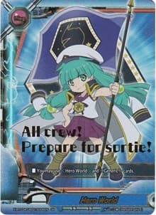 Hero World (S006 SP) - LVL Up! Heroes & Adventurers! - Future Card BuddyFight card