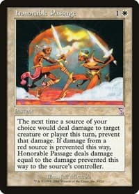 Honorable Passage - Timeshifted - Magic: The Gathering card