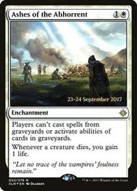 Ashes of the Abhorrent - Prerelease Cards - Magic: The Gathering card