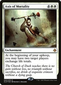 Axis of Mortality - Prerelease Cards - Magic: The Gathering card