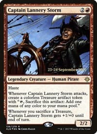 Captain Lannery Storm - Prerelease Cards - Magic: The Gathering card