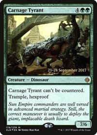 Carnage Tyrant - Prerelease Cards - Magic: The Gathering card
