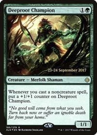 Deeproot Champion - Prerelease Cards - Magic: The Gathering card