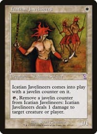 Icatian Javelineers - Timeshifted - Magic: The Gathering card
