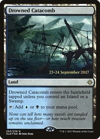 Drowned Catacomb - Prerelease Cards - Magic: The Gathering card