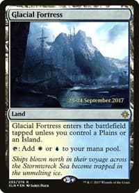 Glacial Fortress - Prerelease Cards - Magic: The Gathering card