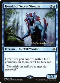 Herald of Secret Streams - Prerelease Cards - Magic: The Gathering card
