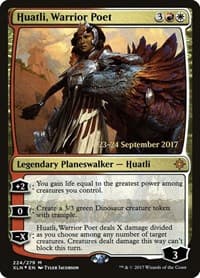 Huatli, Warrior Poet - Prerelease Cards - Magic: The Gathering card