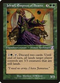 Jolrael, Empress of Beasts - Timeshifted - Magic: The Gathering card
