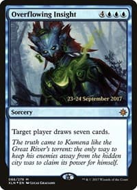 Overflowing Insight - Prerelease Cards - Magic: The Gathering card