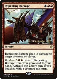 Repeating Barrage - Prerelease Cards - Magic: The Gathering card